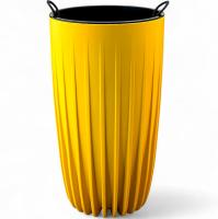 Кашпо Сигма 27,3л медовый с вставкой 30*53см СИ3053-34 /1шт/ЛГ Кашпо Сигма 27,3л медовый с вставкой 30*53см СИ3053-34 /1шт/ЛГ