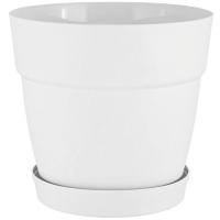 Кашпо Villa de Fiori D380 26л белоснежный жасмин с под. на колесиках IG6605 /6шт/ПР
