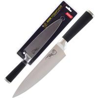 Нож поварской нерж. сталь с рукояткой софт-тач 20см MAL-01RS 985361 /24шт/Mallony Нож поварской нерж. сталь с рукояткой софт-тач 20см MAL-01RS 985361 /24шт/Mallony