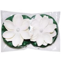 Плав.Кувшинка с подсветкой белая 10см 109265 Плав.Кувшинка с подсветкой белая 10см 109265