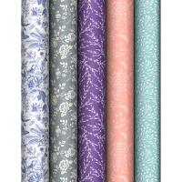 Упаковочная бумага 70*100см "Grace pattern" 80г/м2 глянц. ассорти 5 дизайнов MESHU /372631/Рельеф Упаковочная бумага 70*100см "Grace pattern" 80г/м2 глянц. ассорти 5 дизайнов MESHU /372631/Рельеф