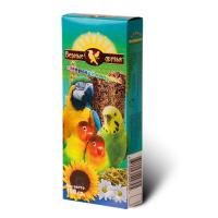 Лакомство для птиц Палочки Верные друзья для всех попугаев с морской капустой 150гр Лакомство для птиц Палочки Верные друзья для всех попугаев с морской капустой 150гр