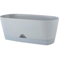 Кактусница 25см Амстердам 1,7л утренний туман с под. IG6203 /6шт/ПР Кактусница 25см Амстердам 1,7л утренний туман с под. IG6203 /6шт/ПР