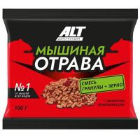 АЛТ Мышиная отрава (смесь зерно+гранулы) 100гр АЛТ Мышиная отрава (смесь зерно+гранулы) 100гр