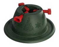 Подставка для елки Невио темно зеленая Подставка для елки Невио темно зеленая