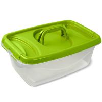 Контейнер д/продуктов с защелками 16л Чезаре оливковый с ручкой С276 /8шт/Мартика Контейнер д/продуктов с защелками 16л Чезаре оливковый с ручкой С276 /8шт/Мартика
