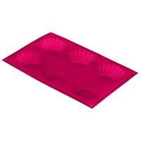 Форма для выпечки 6 кексов силикон BFS-К20   Форма для выпечки 6 кексов силикон BFS-К20