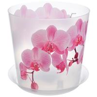 Кашпо для орхидей Деко 2,4л прозрачный М3106