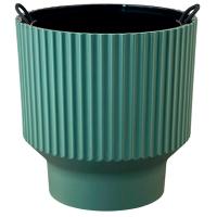 Кашпо Аркада 16,2л нефрит с вставкой 30*30см АР30-32 /1шт/ЛГ Кашпо Аркада 16,2л нефрит с вставкой 30*30см АР30-32 /1шт/ЛГ