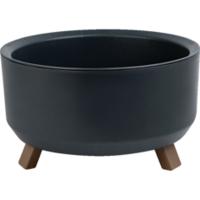 Кашпо Грация прайм 2,25л антрацит КШ-4292