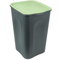 Бак универсальный квадрат. 43л с крышкой оливковый /38440/VERDE Бак универсальный квадрат. 43л с крышкой оливковый /38440/VERDE