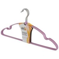 Набор вешалок (5шт) ПВХ сиреневый 006835  Набор вешалок (5шт) ПВХ сиреневый 006835