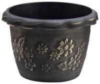 Кашпо Вдохновение 34,5*23,5см золото Кашпо Вдохновение 34,5*23,5см золото