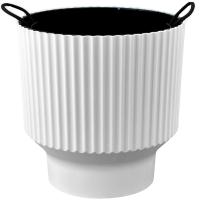 Кашпо Аркада 16,2л белый с вставкой 30*30см АР30-10 /1шт/ЛГ Кашпо Аркада 16,2л белый с вставкой 30*30см АР30-10 /1шт/ЛГ