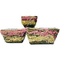 Плетеная корзина комп.из 3-х WDE1157 Плетеная корзина комп.из 3-х WDE1157