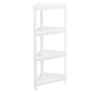 Полка треугольная 4 секции белый М2707 /3шт/М-пласт  Полка треугольная 4 секции белый М2707 /3шт/М-пласт