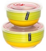 Набор салатников (2шт) с крышками 139-23113 