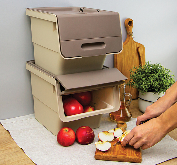 Ящик д/хранения овощей 12л СМАРТ латте М2396 /6шт/М-пласт Ящик д/хранения овощей 12л СМАРТ латте М2396 /6шт/М-пласт