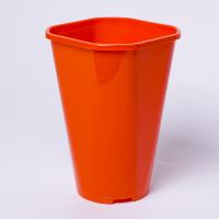 Кашпо "Роза Р20" D14 2л оранжевый