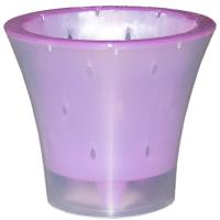 Кашпо для орхидей Ванда 1,2л прозрачный с фиолетовой вставкой ВД15-05 Кашпо для орхидей Ванда 1,2л прозрачный с фиолетовой вставкой ВД15-05