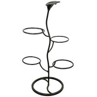 Подставка Настольная РЗДИ Аленький цветочек 4 гор черная Подставка Настольная РЗДИ Аленький цветочек 4 гор черная