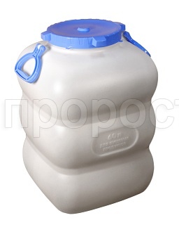 Фляга "Гранде" 60л с ручками белый Фляга "Гранде" 60л с ручками белый