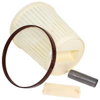 Корзина д/мусора Santa 10л бежевый 05110 /10шт/Милих Корзина д/мусора Santa 10л бежевый 05110 /10шт/Милих