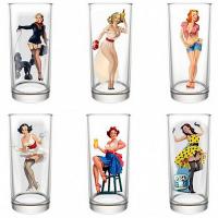 Набор стаканов (6шт) Pin-up girls 300мл 148-Д /4шт/ДК