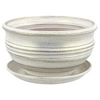 Фиалочница Кантри №0 бел/жемч 16см 32-023/697380 Фиалочница Кантри №0 бел/жемч 16см 32-023/697380