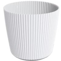 Кашпо Milly Round 13,5л 29,2*25,8см белый DMI300-S449 