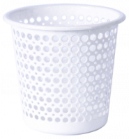 Корзина для мусора Офиса круглая белый Корзина для мусора Офиса круглая белый