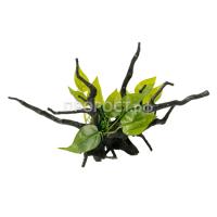 Грот Decor 202 Коряга с растением 34*16*20см Грот Decor 202 Коряга с растением 34*16*20см