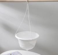 Кашпо подвесное Грация 4,5л белый М1607 Кашпо подвесное Грация 4,5л белый М1607