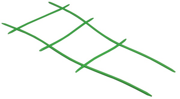 Лестница для растений салатовый ОЦ-4021 Лестница для растений салатовый ОЦ-4021