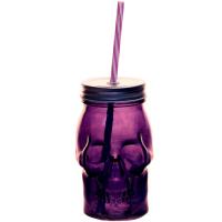 Кружка 515мл "Череп" фиолетовый W1811 /24шт/В Кружка 515мл "Череп" фиолетовый W1811 /24шт/В