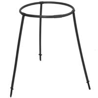 Кустодержатель "Роза" черный/10шт/КА/2886