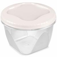 Банка д/хранения пищ. прод. Тондо 0,45л с завинчивающейся крышкой кремовый С284 /24шт/Мартика Банка д/хранения пищ. прод. Тондо 0,45л с завинчивающейся крышкой кремовый С284 /24шт/Мартика