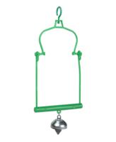 Качели для попугаев с металлическим колокольчиком Качели для попугаев с металлическим колокольчиком