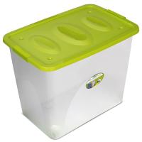 Ящик универс. Астело 73л 60*40*48см на колесиках оливковый С667 /4шт/Мартика Ящик универс. Астело 73л 60*40*48см на колесиках оливковый С667 /4шт/Мартика