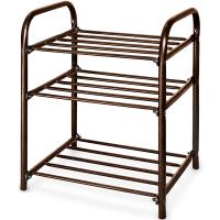 Этажерка д/обуви 3-х ярусная 440х330х500 медный антик ЭТК1/А Этажерка д/обуви 3-х ярусная 440х330х500 медный антик ЭТК1/А