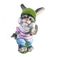 Заяц в бейсболке L23W19H32 718265/F835 Заяц в бейсболке L23W19H32 718265/F835