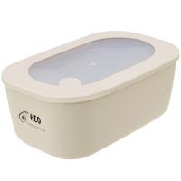 Контейнер д/СВЧ НЕО 1,6л прямоуг. с клапаном латте М1392 / 12шт/М-пласт 