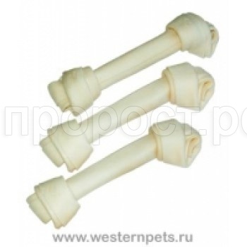 Лакомство для собак Кость узловая белая 20-22см 80-90гр 10шт пакет/1506 Лакомство для собак Кость узловая белая 20-22см 80-90гр 10шт пакет/1506