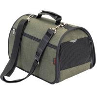 Сумка переноска Zoo-M ПРЕСТИЖ №1 жесткая с карманом 36,5*22*22см /90031хакиДарэлл Сумка переноска Zoo-M ПРЕСТИЖ №1 жесткая с карманом 36,5*22*22см /90031хакиДарэлл