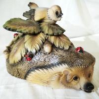 Ежик (шкатулка) L21,5W13H15см 626519/F574