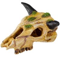 Грот AQUA DELLA Череп буйвола бежево-зелёный S 22см (Бельгия) 236/463819 Грот AQUA DELLA Череп буйвола бежево-зелёный S 22см (Бельгия) 236/463819
