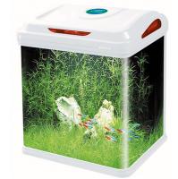 Аквариум 068 комплекс LED+top Filtr 15л белый/BARBUS Аквариум 068 комплекс LED+top Filtr 15л белый/BARBUS