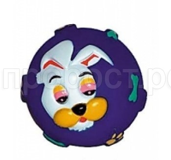 Игрушка для собак Мяч морда собачья 8см винил 1033 Игрушка для собак Мяч морда собачья 8см винил 1033