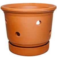 Терракот Орхидея 2-1 0,9л, h-9,5,d-13,5 Терракот Орхидея 2-1 0,9л, h-9,5,d-13,5