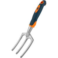 Вилка садовая LE-01 сталь ручка термопласт. резина / Leonord